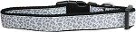 Silver Leopard Nylon Dog Leash (Color/Size: 4 Foot)