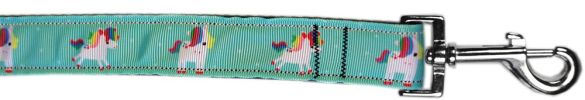 Aqua Unicorns Nylon Pet Leash
