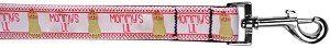 Mommy's Lil Peanut Nylon Pet Leash (Color/Size: 1in by 4ft)