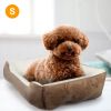 Soft Dog Bed Nest Cushion Mat For S/M Dog