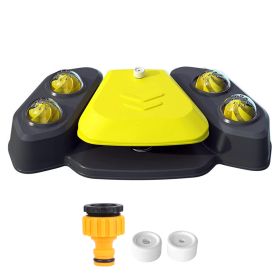 Dog Water Fountain Multifunctional Automatic Pet Water Dispenser (Option: Yellow)