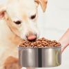 Stainless Steel Dog Hanging Food Bowl