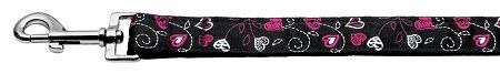 Crazy Hearts Nylon Collars