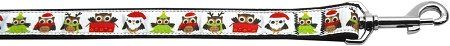 Santa Owls Nylon Dog Leash