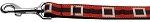 Santa's Belt Nylon Dog Leash (Color/Size: 3/8 inch wide 4ft Long)