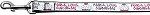Peace Love Cupcakes Nylon Dog Leash (Color/Size: 3/8 inch wide 4ft Long)