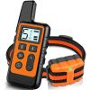Training Collar; Waterproof Shock Collars for Dog with Remote Range 1640 feet