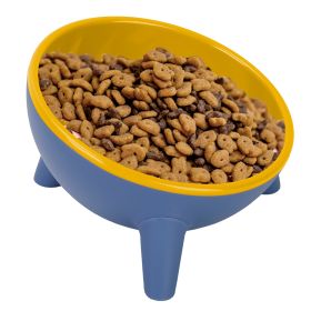 Raised Tilted Elevated Food Bowl (Option: Yellow)