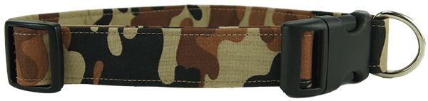 Desert Camo Dog Collar (Option: X-Small)
