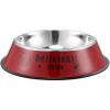 Stainless steel dog bowl