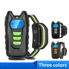 Training Shock Collar for Dogs with Remote; Rechargeable & 3 Modes (Color: D101-1 grey)
