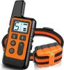 Training Collar; Waterproof Shock Collars for Dog with Remote Range 1640 feet
