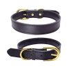 Adjustable Leather Dog Collar