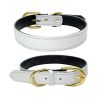 Adjustable Leather Dog Collar