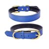Adjustable Leather Dog Collar