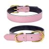 Adjustable Leather Dog Collar