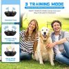 Training Shock Collar for Dogs with Remote; Rechargeable & 3 Modes