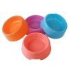 Solid Color Pet Candy-Colored Bowl