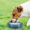 No Spill Dog Water Bowl Slow Water Feeder 47.35oz