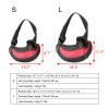 Pet Carrier for Dogs Hand Free Sling Shoulder Bag