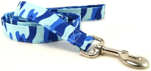 Blue Camo Dog Leash (Option: Large)