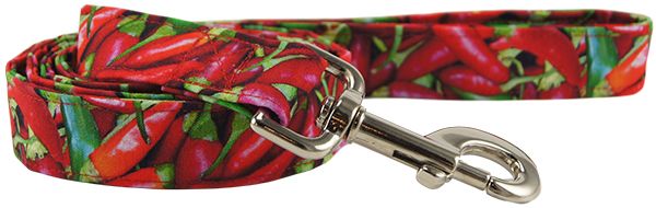 Chili Peppers Dog Leash (Option: Small)