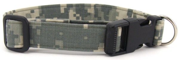 Digital Camo Dog Collar (Option: Small)