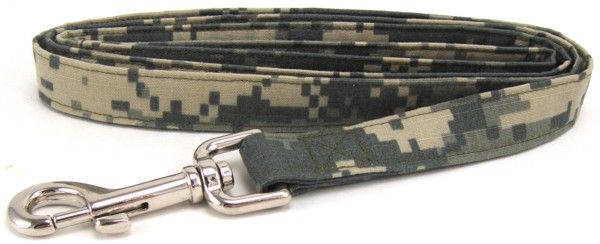 Digital Camo Dog Leash (Option: Large)