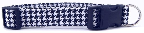 Houndstooth Dog Collar (Option: Small)