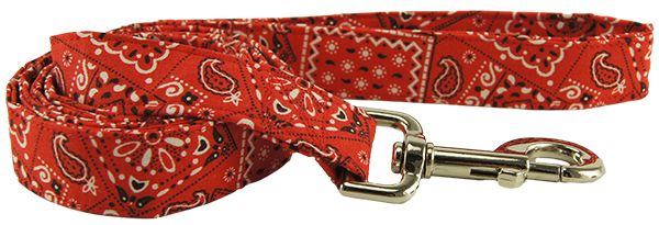 Red Bandana Dog Leash (Option: Small)