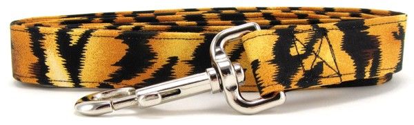 Tiger Stripes Dog Leash (Option: Large)