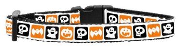 Classic Halloween Nylon Ribbon Collar