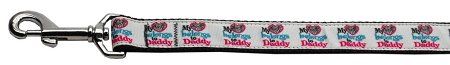 My Heart Belongs to Daddy Nylon Dog Leash