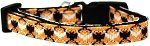 Bat Argyle Nylon Dog Collar