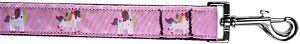 Mauve Unicorns Nylon Pet Leash (Color/Size: 1in by 4ft)