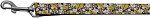 Autumn Leaves Nylon Ribbon Dog Collars (Color/Size: 1 wide 4ft Leash)