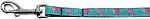 Pink Flamingos Nylon Ribbon Pet Leash (Color/Size: 3/8 inch wide 4Ft Lsh)