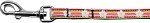 Striped Daisy Nylon Ribbon Pet Leash (Color/Size: 3/8 inch wide 4Ft Lsh)