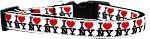 I Heart NY Ribbon Dog Collar